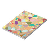 Bloc-note Couleurs Abstraites Papier à rebut Sun Burst (Tourné)