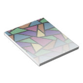 Bloc-note Couleurs arc-en-ciel en mosaïque motif (Incliné)