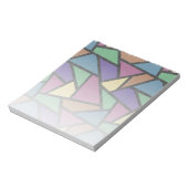 Bloc-note Couleurs arc-en-ciel en mosaïque motif (Tourné)