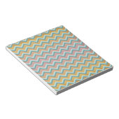 Bloc-note Couleurs douces et chaudes ZigZag (Incliné)