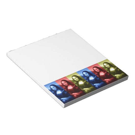 Bloc-note Couleurs primaires Mona Lisa (Incliné)