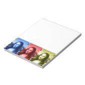 Bloc-note Couleurs primaires Mona Lisa Poster de animal (Tourné)