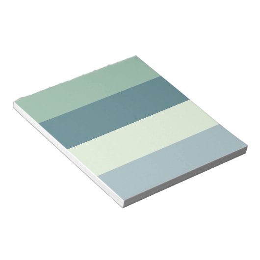 Bloc-note Couleurs relaxantes Rayures (Incliné)