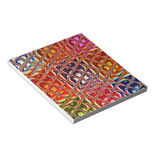 Bloc-note Couleurs spéciales Noël Père Noël neige HoHoho Pop (Incliné)