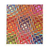 Bloc-note Couleurs spéciales Noël Père Noël neige HoHoho Pop (Devant)