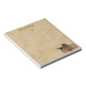 Bloc-note Country Red Saltbox, Black Crow, I Love Prims (Incliné)