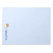 Bloc-note Coupe Kawaii de fée de chat (Devant)