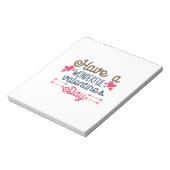 Bloc-note Couple Art ont une merveilleuse Saint Valentin (Tourné)