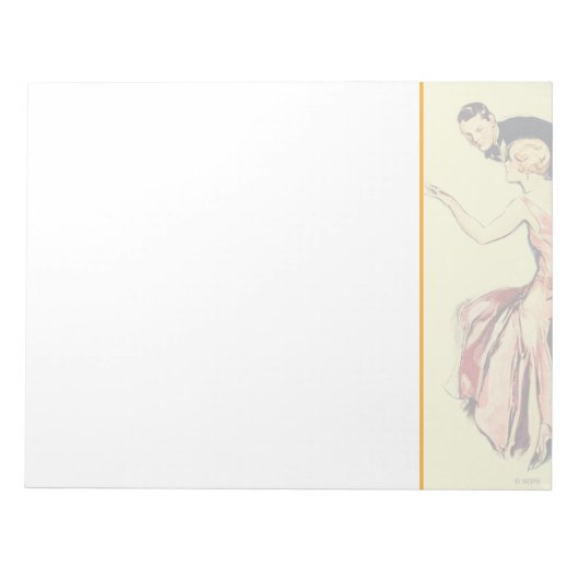 Bloc-note Couple engagé (Devant)