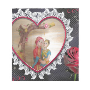 Bloc-note Couple Mariage asiatique sur l'art de la bascule c