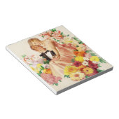 Bloc-note Couple romantique vintage (Incliné)