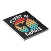 Bloc-note Couramment en karaté Karaté drôle (Incliné)