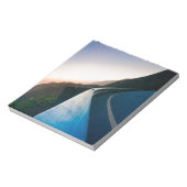 Bloc-note Courbe sur la route (Tourné)