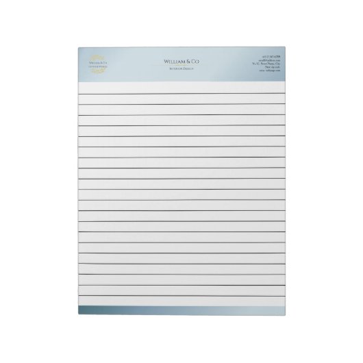 Bloc-note Couronne de branche d'olivier professionnelle mode (Tourné)