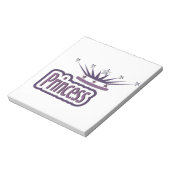 Bloc-note Couronne princière pourpre (Tourné)