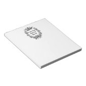 Bloc-note Couronne vintage et couronne (Incliné)