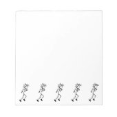 Bloc-note Course Stickman Track and Field (Devant)