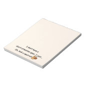 Bloc-note Courte Attention Écran Spirituel Humoristique (Tourné)