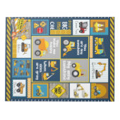 Bloc-note Couverture de construction, cadeaux de constructio (Devant)