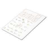 Bloc-note Couverture personnalisée de la boîte d'hôte (Incliné)