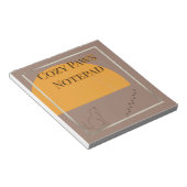 Bloc-note Cozy Paws Notepad (Incliné)