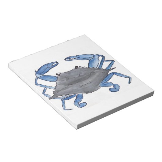 Bloc-note Crabe bleu (Incliné)