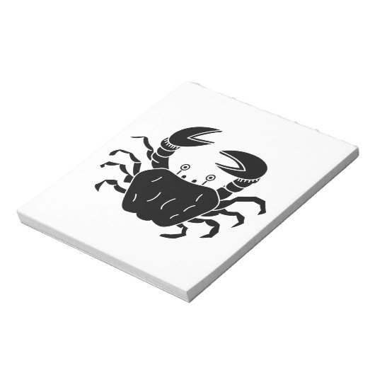 Bloc-note Crabe de rivière (Tourné)