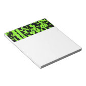 Bloc-note Crackle Abstrait de chaux (Incliné)