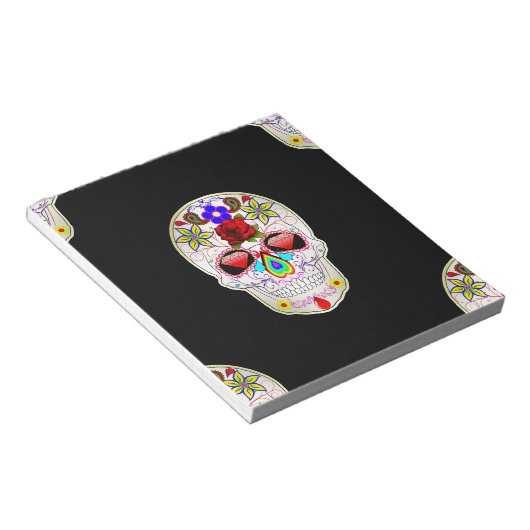 Bloc-note crâne à sucre (Incliné)