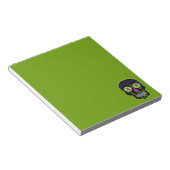 Bloc-note Crâne à sucre noir (Incliné)