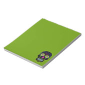 Bloc-note Crâne à sucre noir (Tourné)