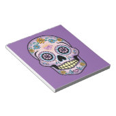 Bloc-note Crâne de sucre pourpre (Incliné)