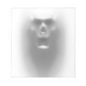 Bloc-note crâne effrayant (Devant)