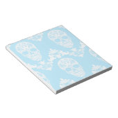 Bloc-note crâne victorien bleu (Incliné)
