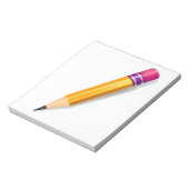 Bloc-note crayon en bois (Tourné)