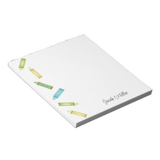 Bloc-note Crayon Hello (Incliné)