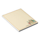 Bloc-note Crayon rétro appréciation de l'enseignant minimali (Incliné)