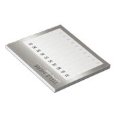 Bloc-note CREATE-YOUR-OWN Custom télécharger votre design ar (Incliné)