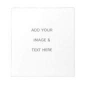 Bloc-note Create Your Own white  (Devant)