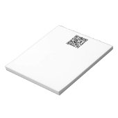 Bloc-note Création instantanée de code QR (en entrant votre  (Tourné)