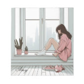 BLOC-NOTE CRÉATIVE NOOTBOOK CUTE GIRL (Devant)