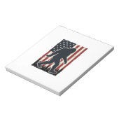 Bloc-note Créature Sauvage Patriotique Drapeau Vintage Vecte (Tourné)