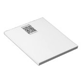 Bloc-note Créer un code QR d'entreprise instantanément et av (Incliné)