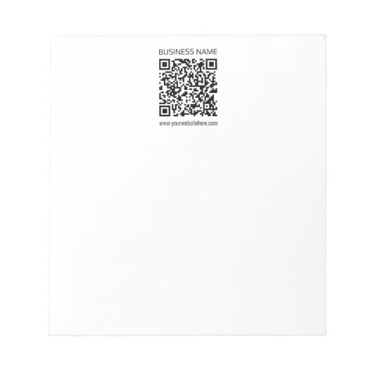 Bloc-note Créer un code QR d'entreprise instantanément et av (Devant)
