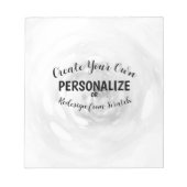 Bloc-note Créez les vôtres (Devant)