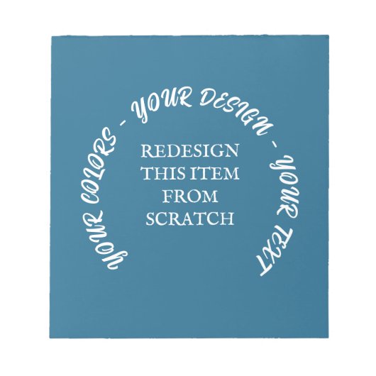 Bloc-note Créez les vôtres (Devant)