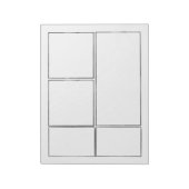 Bloc-note Créez vos propres BD | Pages de livres de bandes d (Tourné)