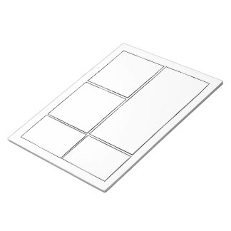 Bloc-note Créez vos propres BD | Pages de livres de bandes d