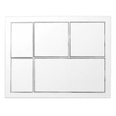 Bloc-note Créez vos propres BD | Pages de livres de bandes d (Devant)