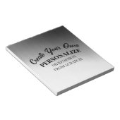 Bloc-note Créez Votre Produit Personnalisé (Incliné)